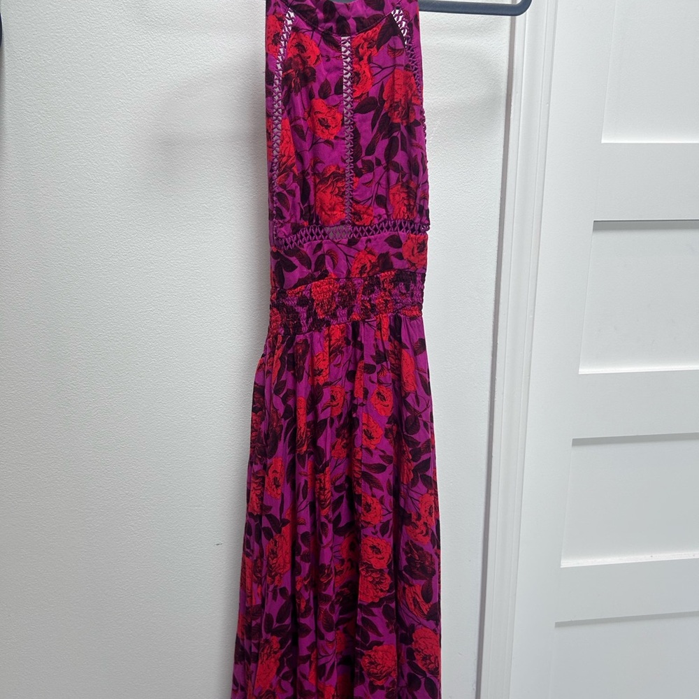 Abel the Label (Anthropologie) M Halter Maxi Dress - Picture 2 of 5